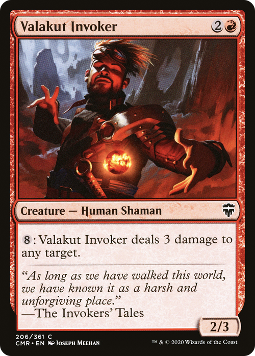 Valakut Invoker (CMR-206) - Commander Legends