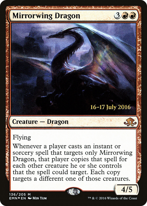 Mirrorwing Dragon (PRE-136S) - Eldritch Moon Promos Foil