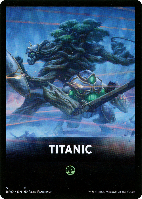 Titanic (FBRO-005) - The Brothers' War Jumpstart Front Cards Foil