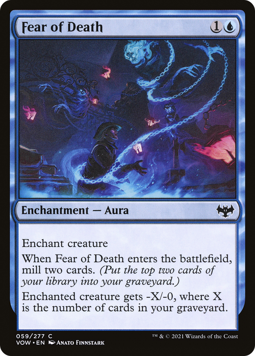 Fear of Death (VOW-059) - Innistrad: Crimson Vow