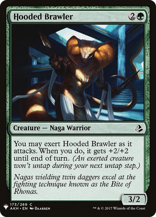 Hooded Brawler (LIST-AKH-173) - The List