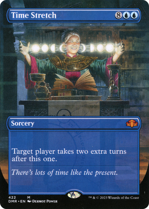 Time Stretch (Borderless) (DMR-422) - Dominaria Remastered Foil