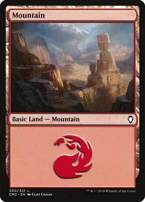 Mountain (300) (CM2-300) - Commander Anthology Volume II