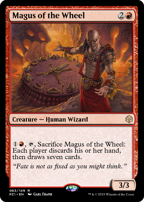 Magus of the Wheel (PZ1-063) - Legendary Cube Prize Pack