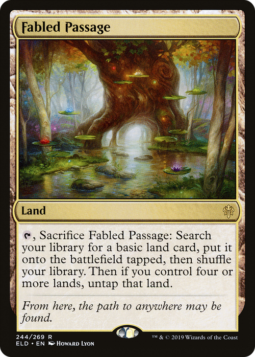 Fabled Passage (ELD-244) - Throne of Eldraine