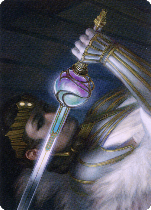 Luxior, Giada's Gift // Luxior, Giada's Gift (ASNC-034) - New Capenna Art Series (Borderless) Foil