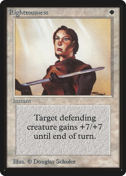 Righteousness (LEB-) - Limited Edition Beta