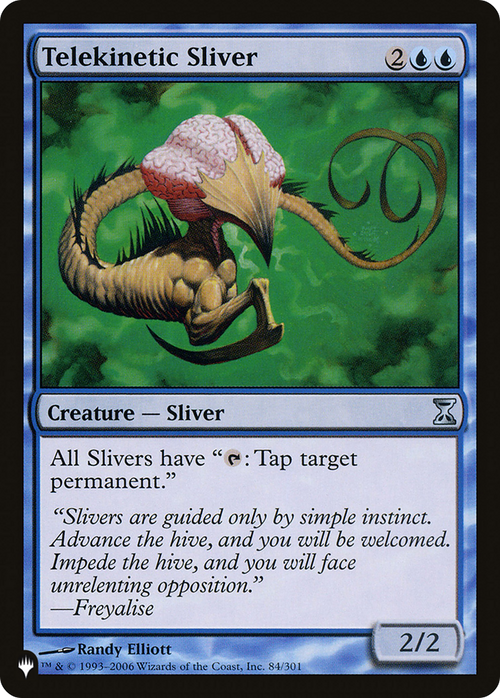 Telekinetic Sliver (LIST-TSP-84) - The List