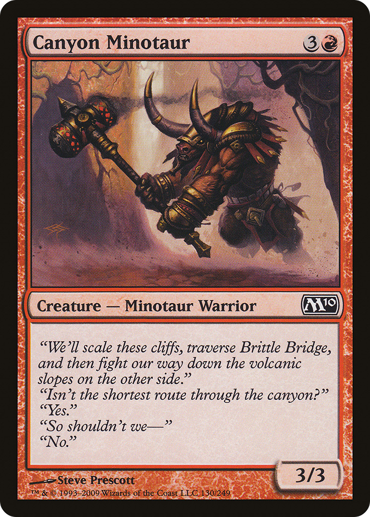 Canyon Minotaur (M10-130) - Magic 2010