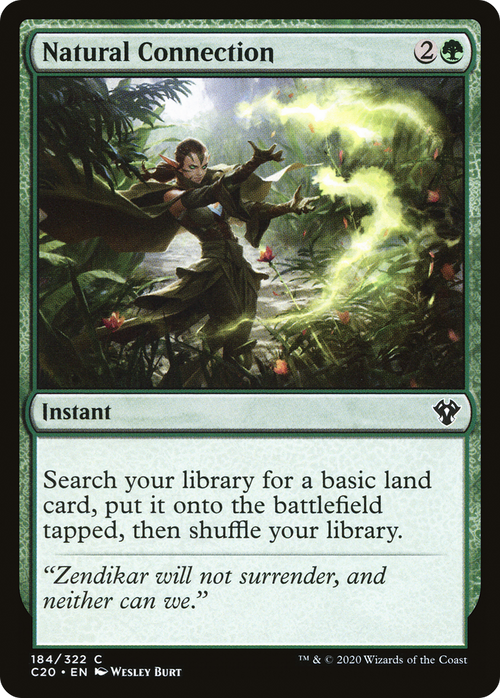Natural Connection (C20-184) - Commander 2020