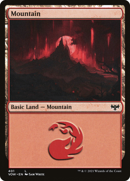 Mountain (401) (VOW-401) - Innistrad: Crimson Vow
