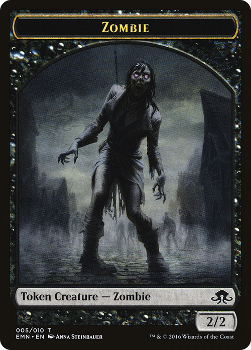 Zombie Token (005) (EMN-005) - Eldritch Moon Tokens