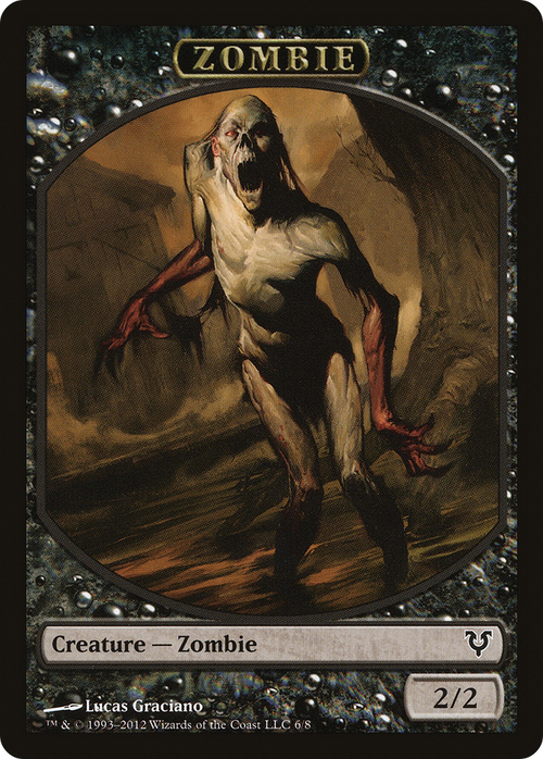 Zombie Token (AVR-006) - Avacyn Restored Tokens