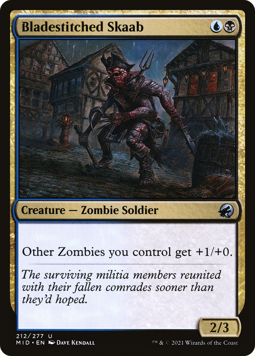 Bladestitched Skaab (MID-212) - Innistrad: Midnight Hunt