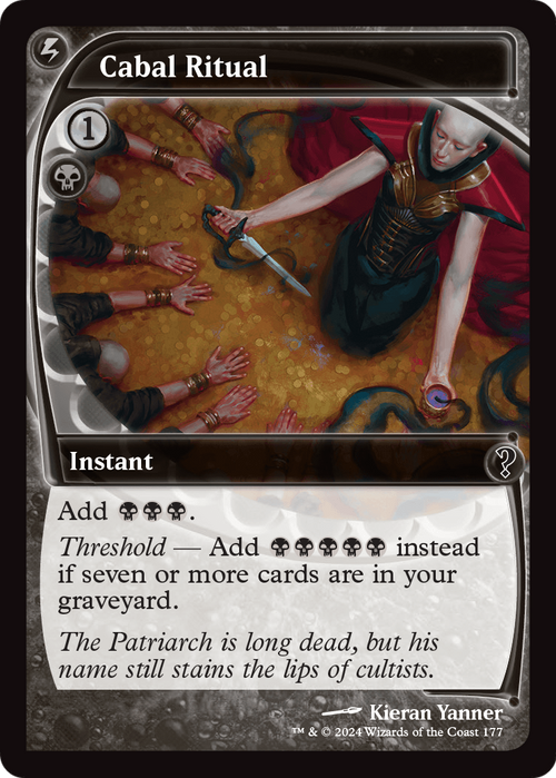 Cabal Ritual (Future Sight) (MB2-177) - Mystery Booster 2 Foil