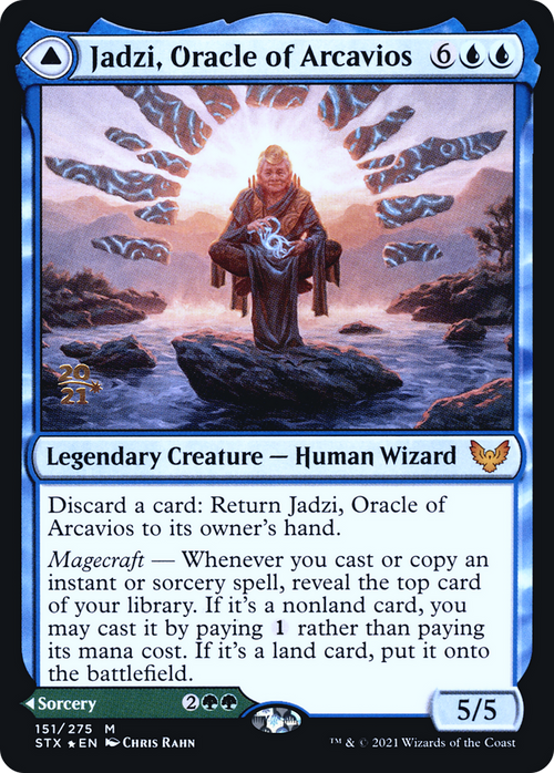 Jadzi, Oracle of Arcavios (PRE-151S) - Strixhaven: School of Mages Promos Foil