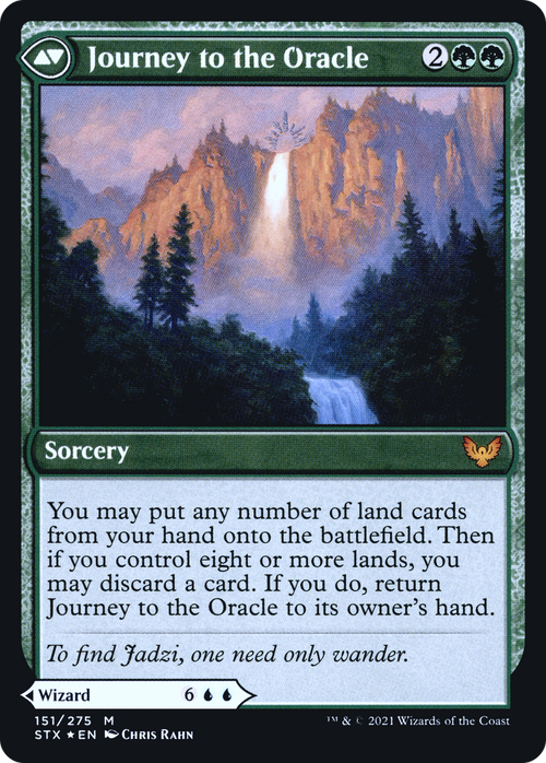 Jadzi, Oracle of Arcavios (PRE-151S) - Strixhaven: School of Mages Promos Foil