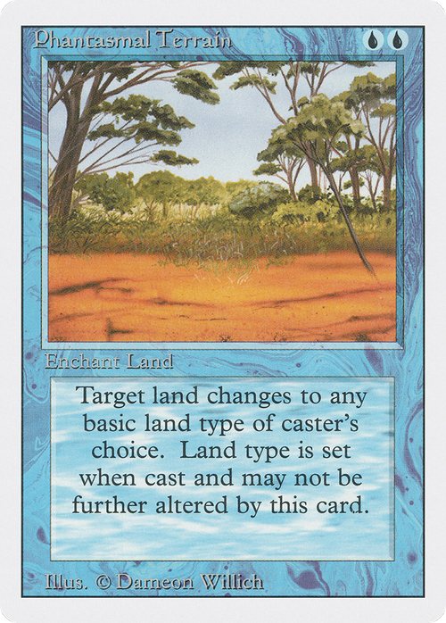 Phantasmal Terrain (3ED-) - Revised Edition
