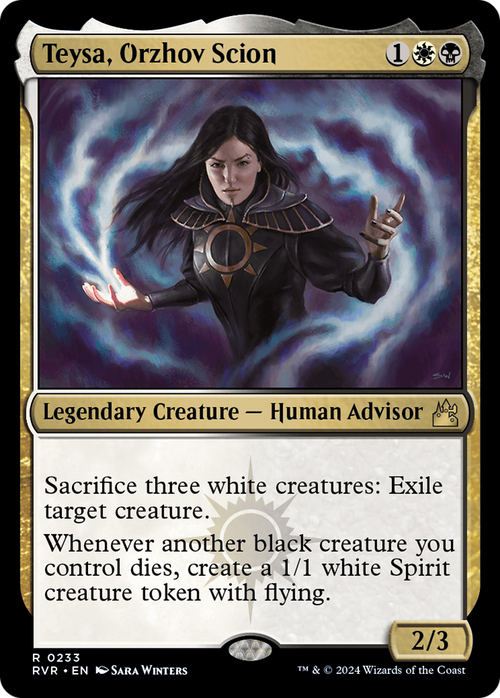 Teysa, Orzhov Scion (RVR-233) - Ravnica Remastered Foil