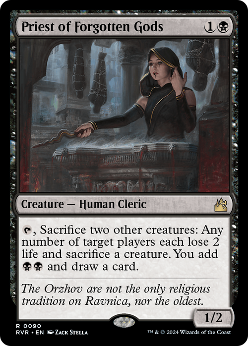 Priest of Forgotten Gods (RVR-090) - Ravnica Remastered