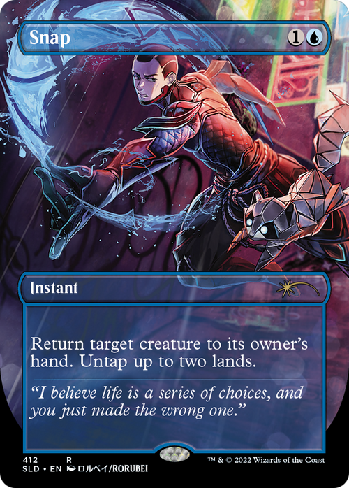 Snap (SLD-412) - Secret Lair Drop (Borderless)