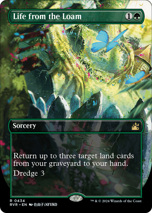 Life from the Loam (Anime Borderless) (RVR-434) - Ravnica Remastered Foil