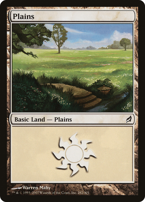 Plains (282) (LRW-282) - Lorwyn Foil