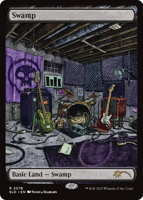 Swamp (SLD-2078) - Secret Lair Drop Foil