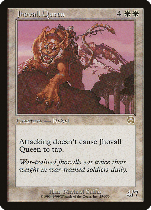 Jhovall Queen (MMQ-025) - Mercadian Masques