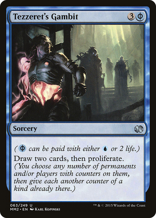 Tezzeret's Gambit (MM2-063) - Modern Masters 2015