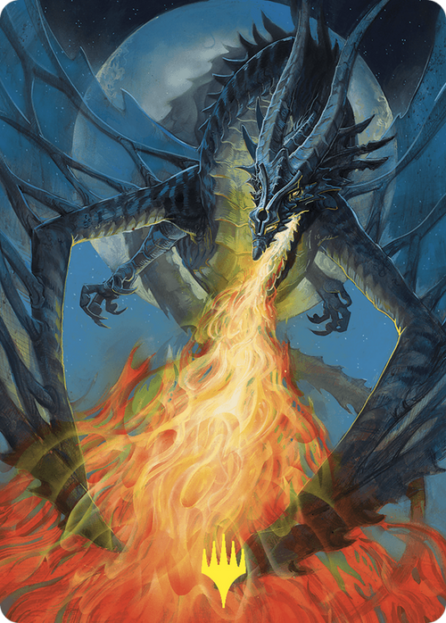 Balefire Dragon // Balefire Dragon (ACMM-065) - Commander Masters Art Series (Borderless) Foil