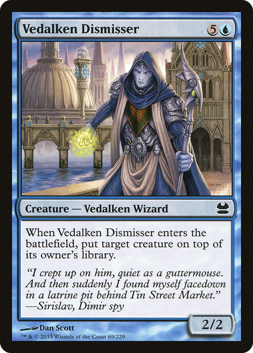 Vedalken Dismisser (MMA-069) - Modern Masters Foil