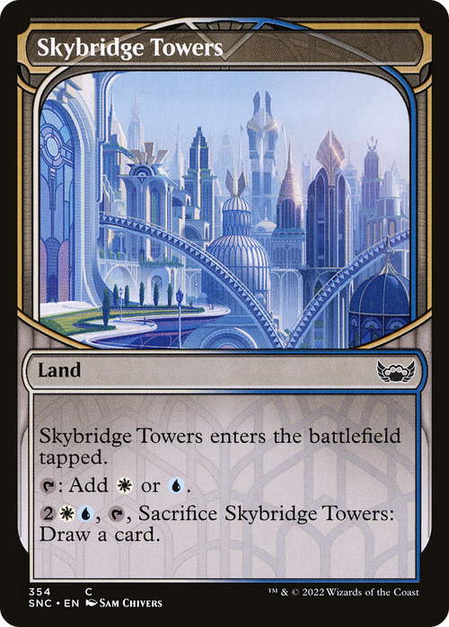 Skybridge Towers (Showcase) (SNC-354) - Streets of New Capenna: (Showcase)
