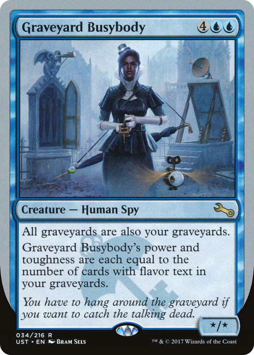 Graveyard Busybody (UST-034) - Unstable Foil