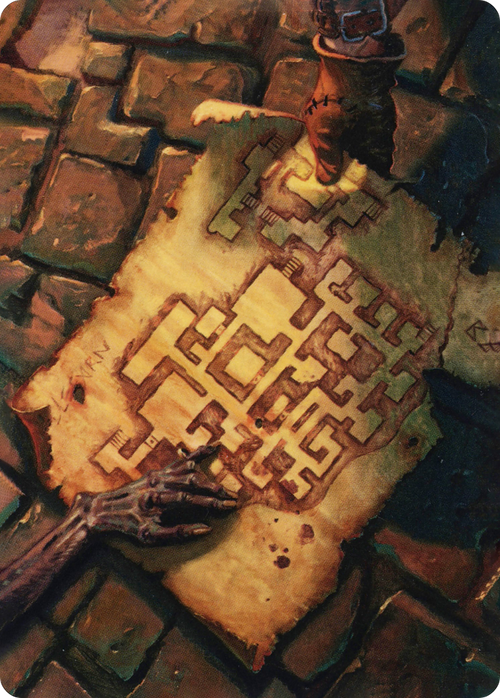 Dungeon Map // Dungeon Map (AAFR-057) - Adventures in the Forgotten Realms Art Series (Borderless)