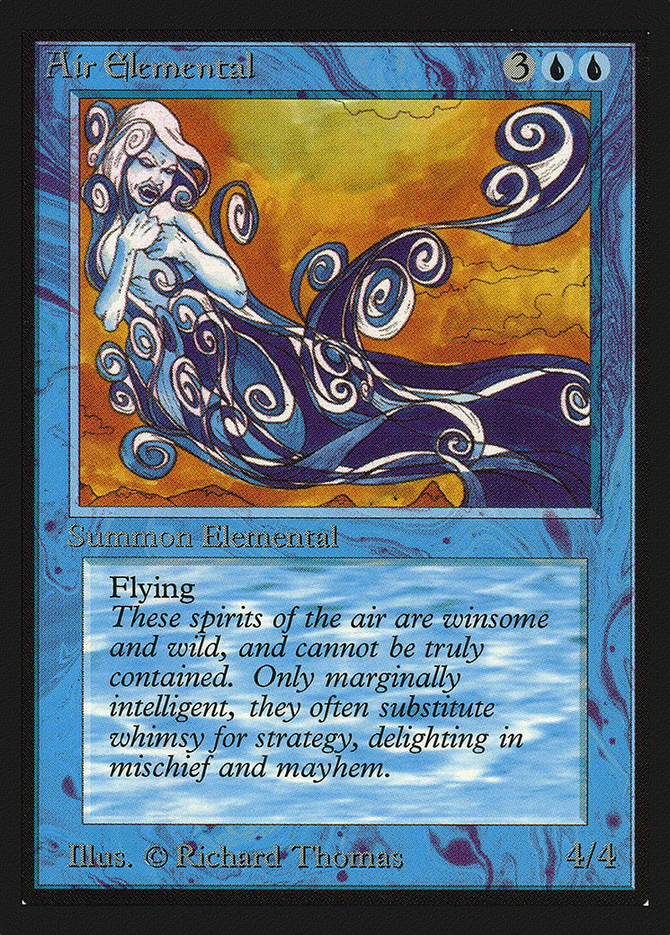 Air Elemental (IE) (IED-) - Intl. Collectors' Edition