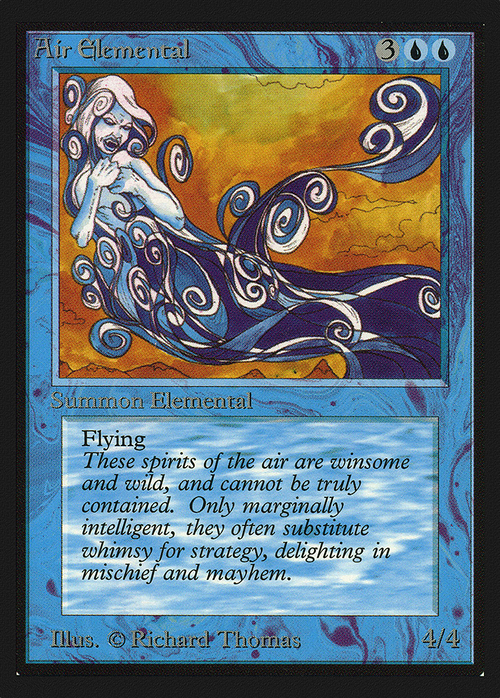 Air Elemental (IE) (IED-) - Intl. Collectors' Edition