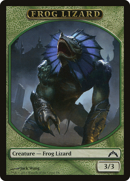 Frog Lizard Token (GTC-003) - Gatecrash Tokens