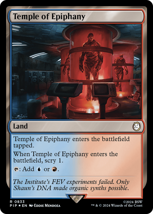 Temple of Epiphany (Surge Foil) (PIP-833) - Fallout Foil