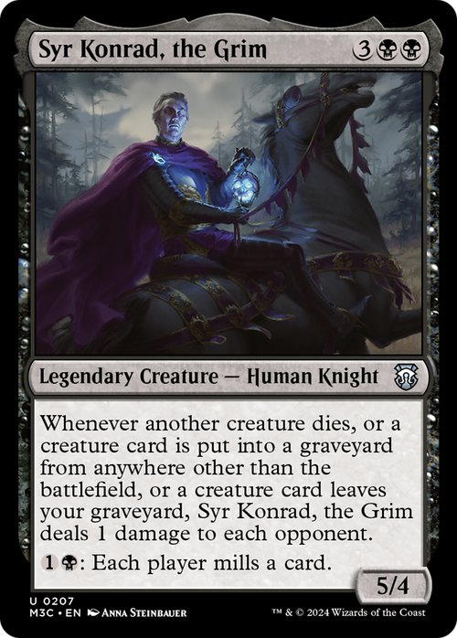 Syr Konrad, the Grim (M3C-207) - Modern Horizons 3 Commander