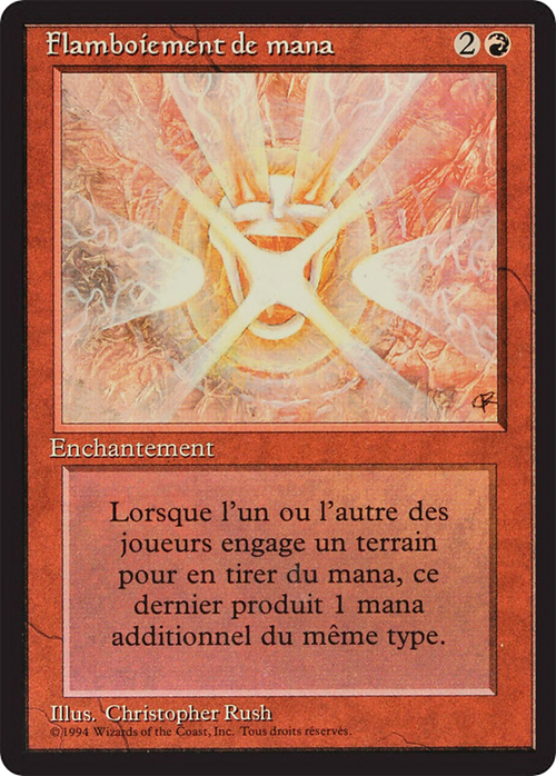 Mana Flare (FBB-) - Foreign Black Border