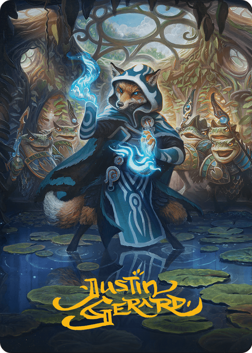 Jace, the Mind Sculptor // Jace, the Mind Sculptor (ABLB-049) - Bloomburrow Art Series (Borderless)