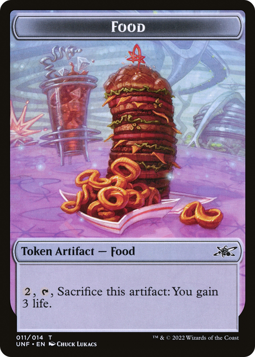 Food Token (011) (UNF-011) - Unfinity Tokens
