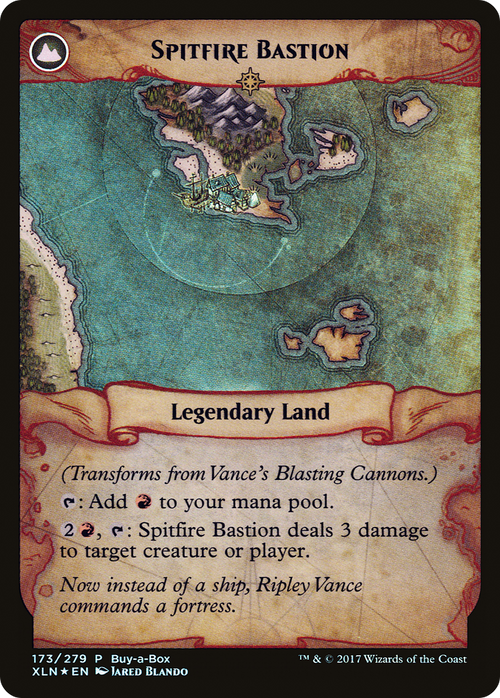Vance's Blasting Cannons (BABP-173) - XLN Treasure Chest: (compasslanddfc) Foil