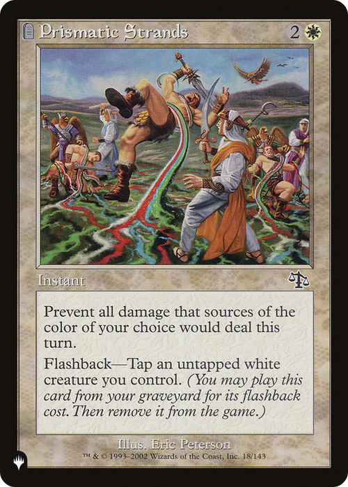 Prismatic Strands (LIST-18/143) - The List: (tombstone)