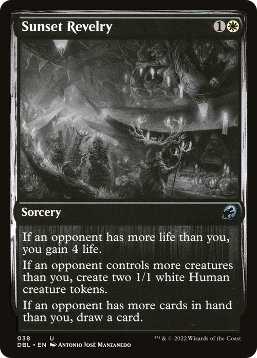 Sunset Revelry (DBL-038) - Innistrad: Double Feature