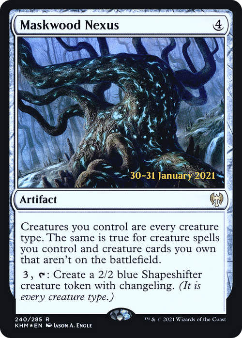 Maskwood Nexus (PRE-240S) - Kaldheim Promos Foil