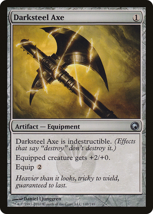 Darksteel Axe (SOM-149) - Scars of Mirrodin