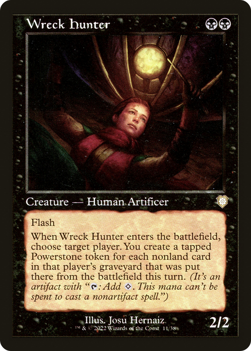 Wreck Hunter (Retro Frame) (BRC-011) - The Brothers' War Commander