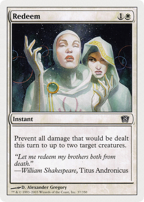 Redeem (8ED-037) - 8th Edition